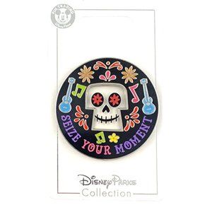 Disney Parks Coco Sugar Skull Seize Your Moment Pin